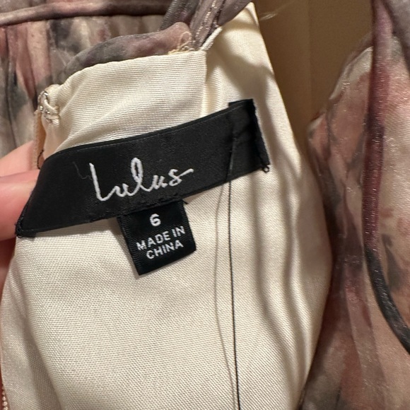 BNWOT- LuLu’s strapless dress size- 6 - Picture 6 of 12